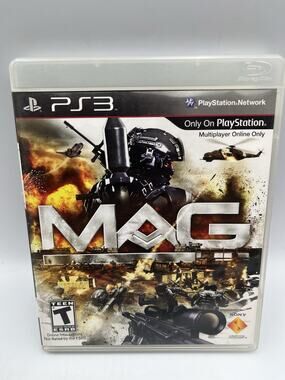 MAG Sony PS3 PlayStation 3 Tested